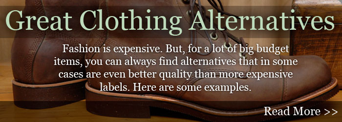 Great Cheap Clothing Alternatives for Men